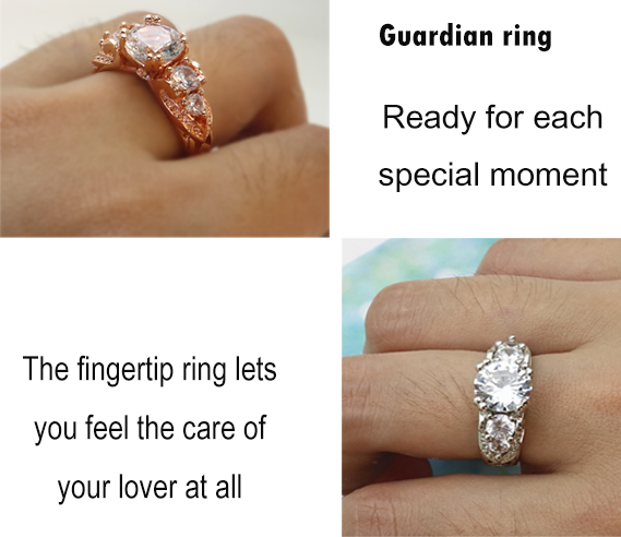 Engagement Rose Gold Fashion Jewelry Woman Diamond Finger New Design Wedding Ring Wholesale