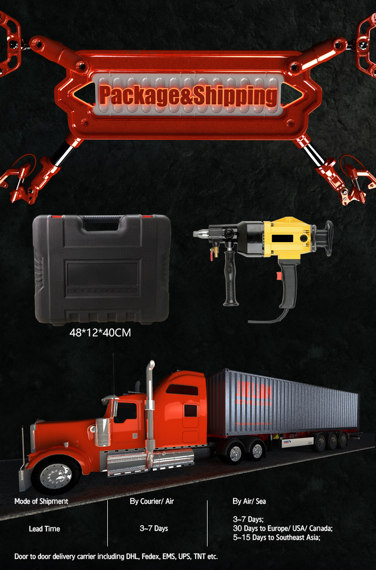 Portable Hand Drilling Machine Diamond Core Drilling Machine 160mm