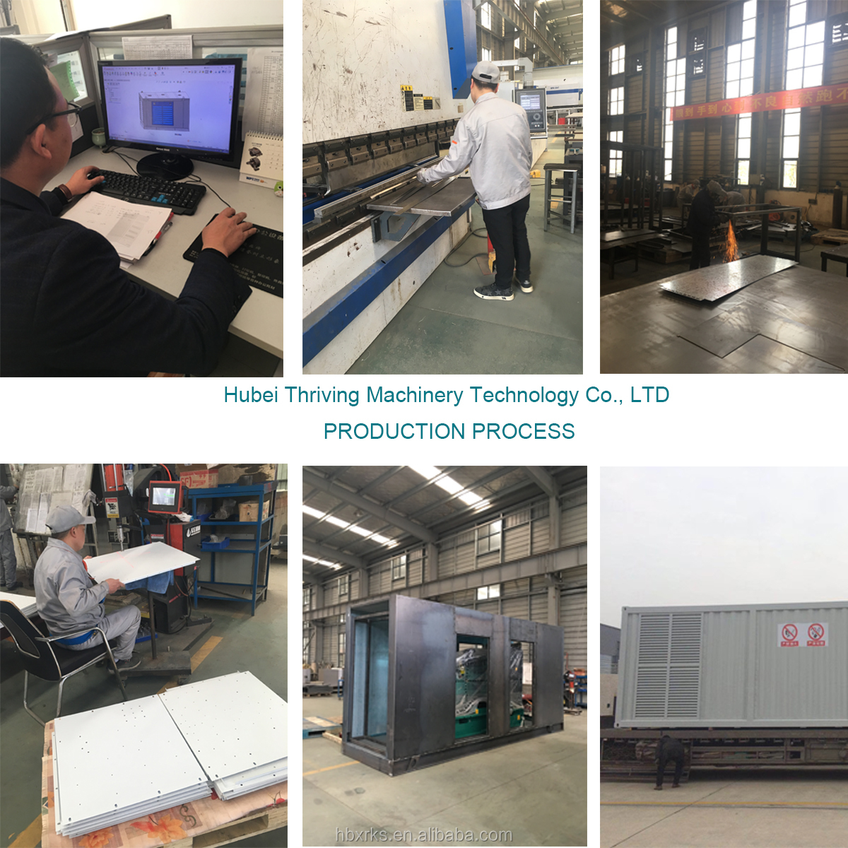 Factory direct sale 40kw 50kva soundproof diesel generator with base tank