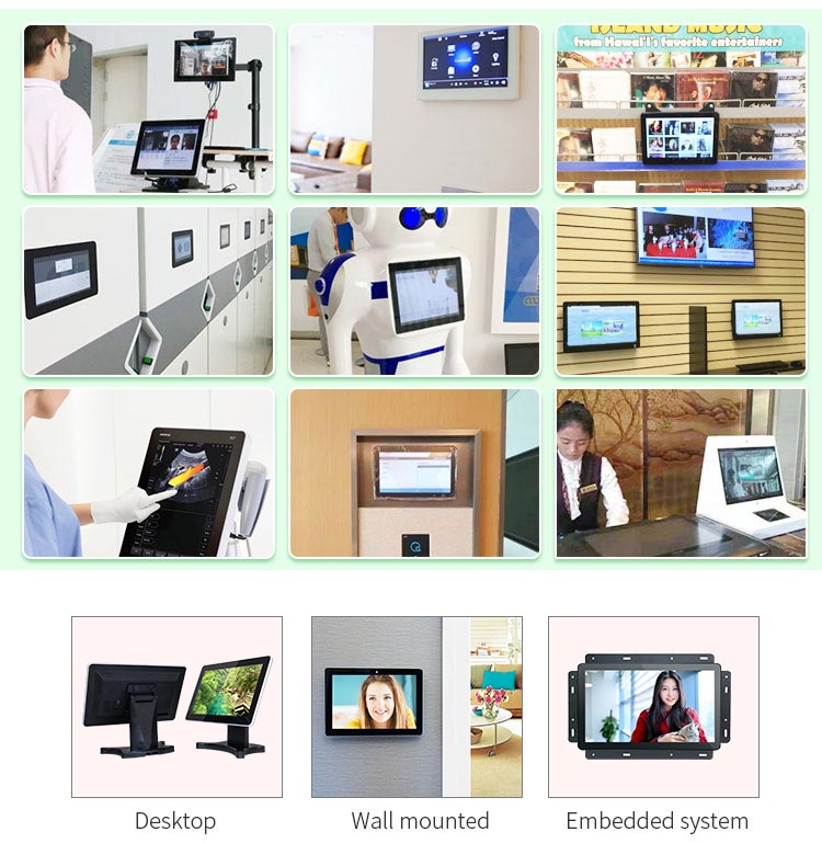 Touch tablet pc 21.5 inch touch screen wholesale industrial  all in one pc with J1900