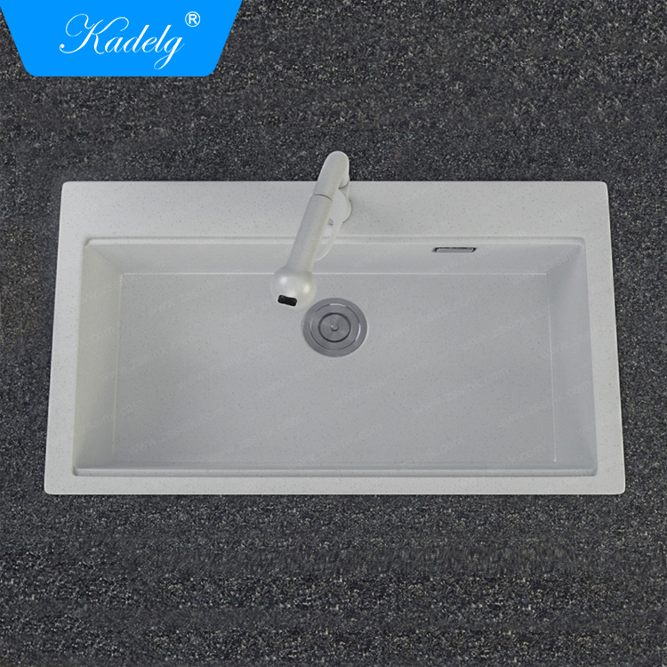 Hot Sale Handmade Quartz Sink Farmhouse Sink Kitchen