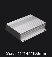 product-182-200 Custom Anodized Lithium Battery Aluminum Extrusion Enclosure For PCB Power Supply