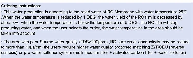 RO system Deionized water filter for biochemical analyzer Alternative to Laboratory Water Distiller TEST