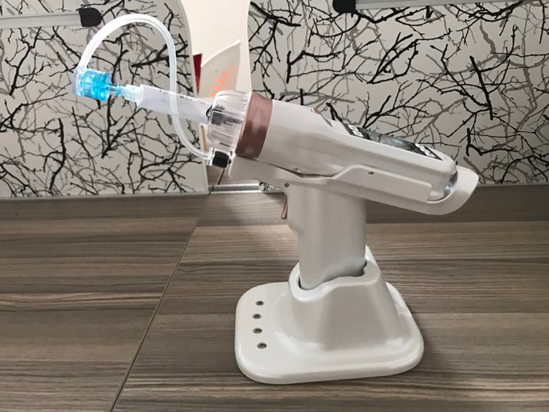 2017 韩国 meso 注射器治疗枪用于血小板丰富的血浆 prp 注射/meso 枪