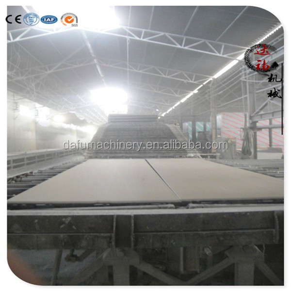 Automatic High Efficient Plasterboard Sheet Machine to Make Paper Faced Drywall