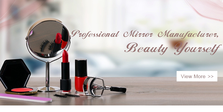 Vanity Mirror Round Double-sided Makeup Table Top Mirror