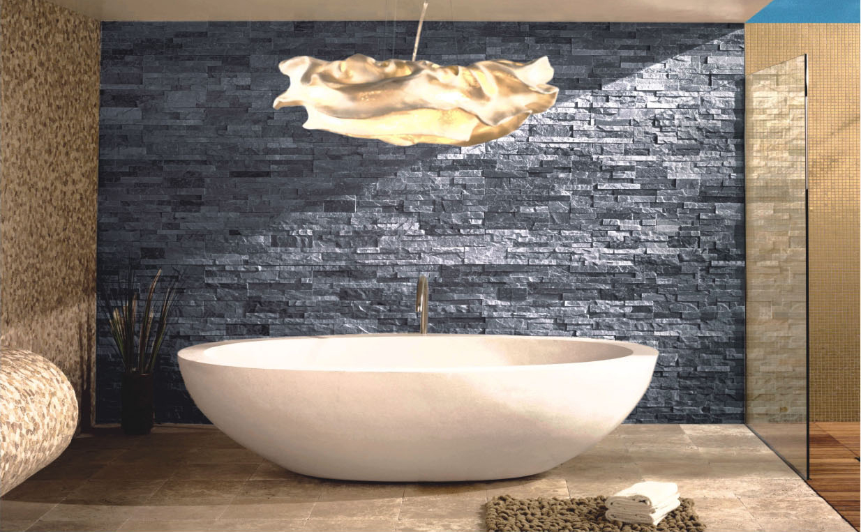 Decorative Field Culture Stone Wall Tiles For TV Wall And Bathroom Wall