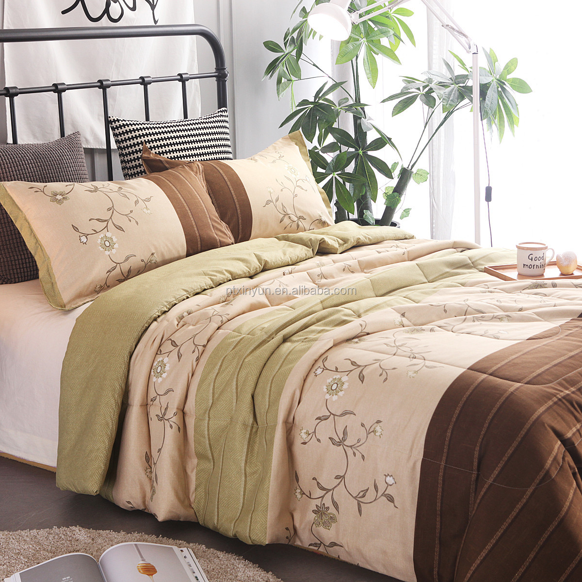 duvet cover set cottons- Stitched christmas quilt Pattern- home textile bedspread sheet-bedding set comforter-Full/queen/king