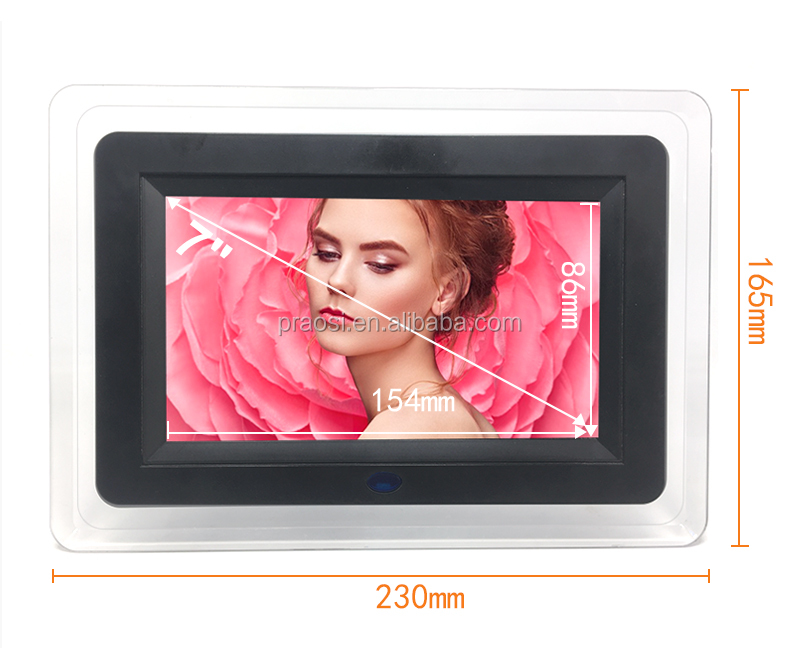 東方神起 Digital photo Frame 7inch 7” Digital Photo Frame with Remote Control (NOT WiFi