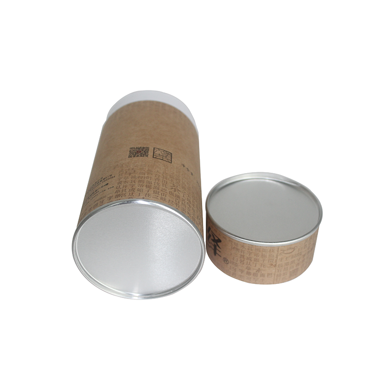 Private Label kraft Tea paper cardboard tube craft cylinder packaging for tea