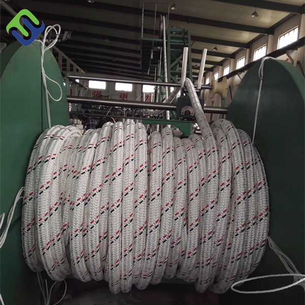 12 Strand Braided Uhmwpe Tug Boat Towing Rope Ship Mooring Hawser Rope