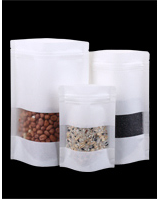 Food Peanut Recycled Zipper Top Bag Custom Packaging Zipper Printed Plastic Stand Up Pouch
