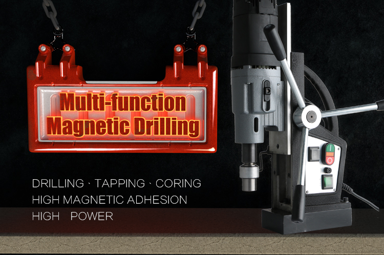 China Factory Direct Sale 60mm Mini Magnetic Drilling Drill Machine