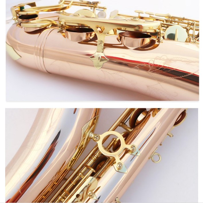 Rose brass material tenor saxophone good quality tenor saxophone