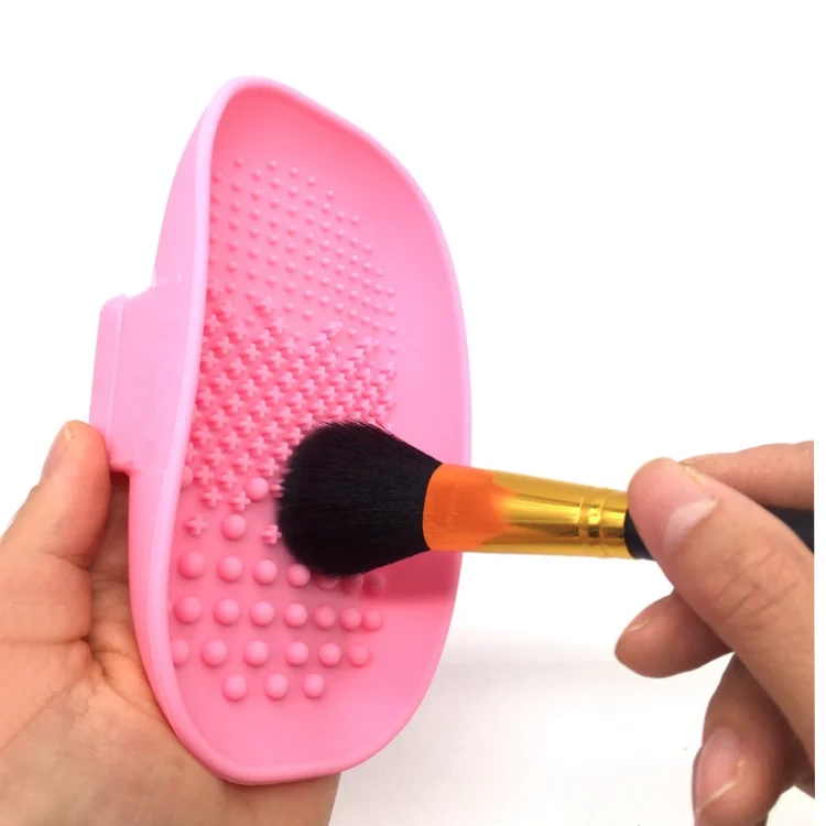 Environmental durable makeup brush cleaner / cleaning mat private label