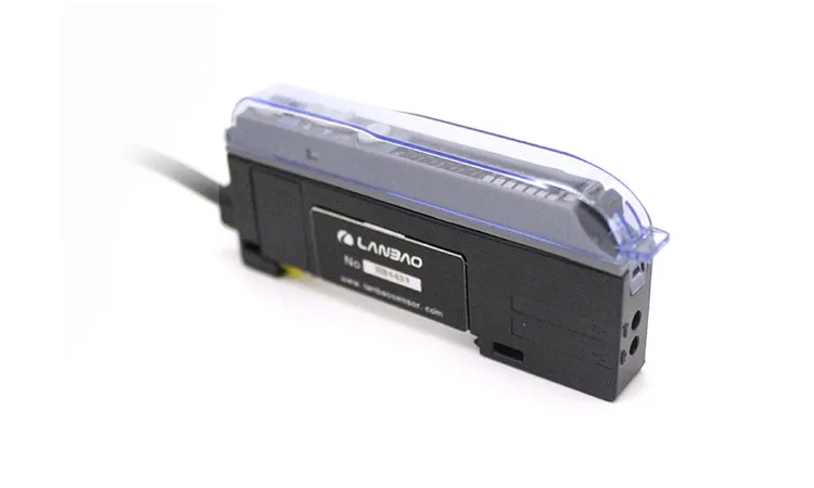 LANBAO Digital display fiber optic amplifier Chip missing detection object detection sensor FD2-PB12R