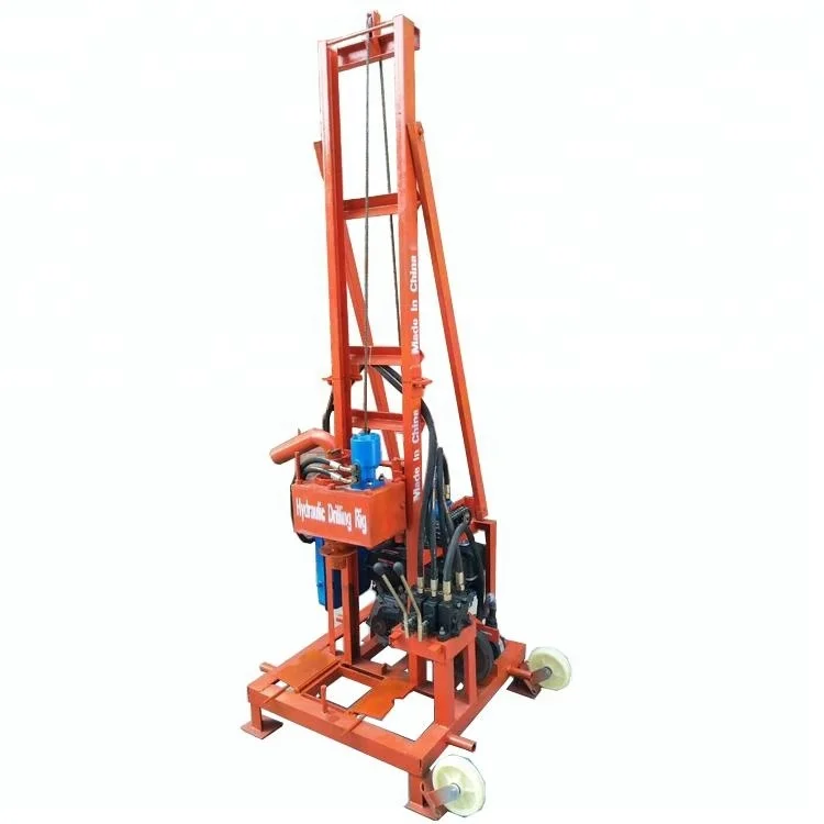 Price Germany Used Diesel Water Bore Well Drilling Rig Machine