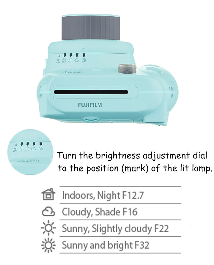 Deals in electronics trendy popular instant film camera fujifilm instax mini9 ice blue camera
