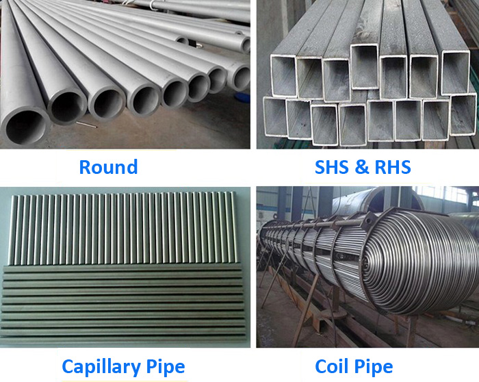 316 316l Welded Seamless Stainless Steel Pipe Tube