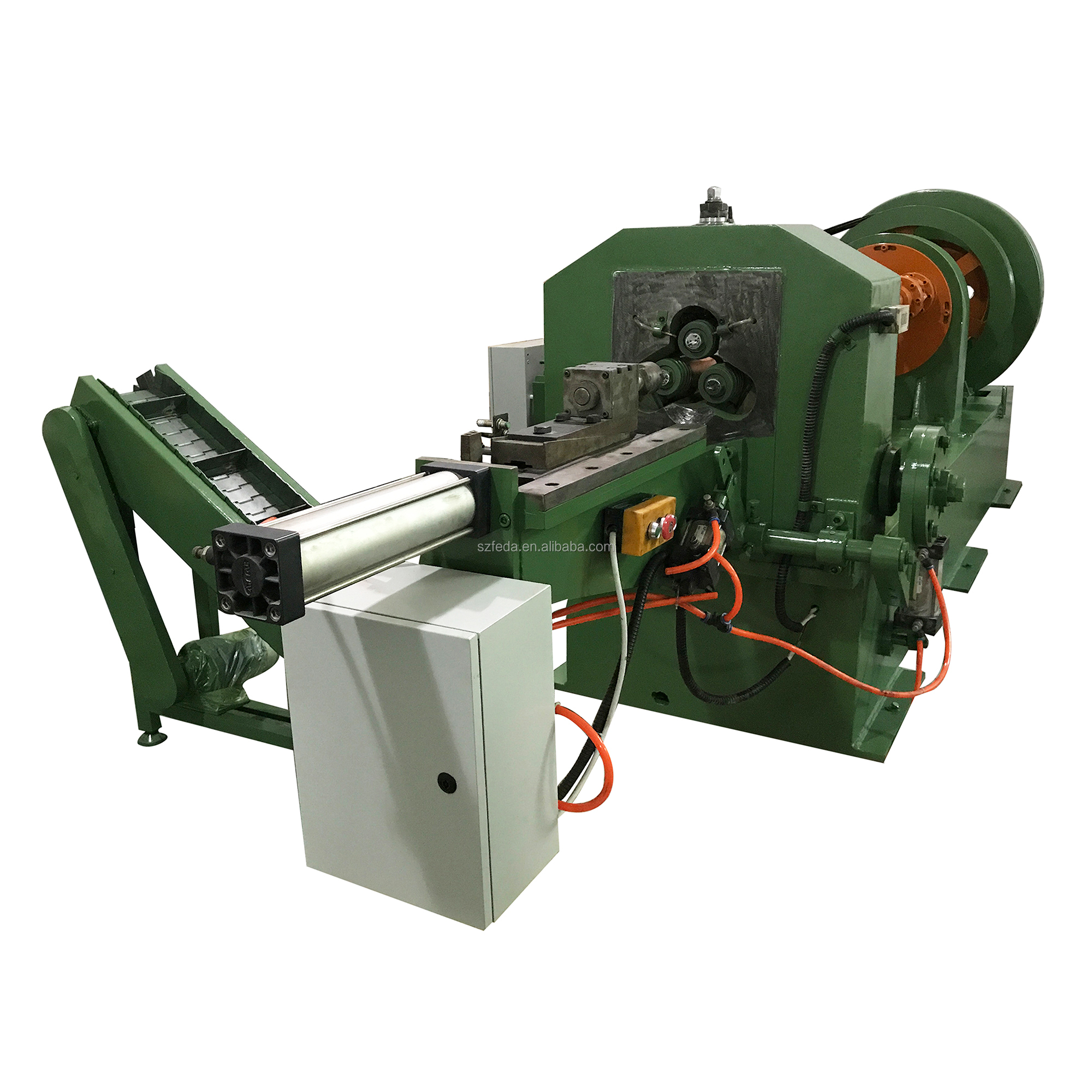 feda 用管穿线机铁路钉螺丝制造机螺纹 rolling 机平 machine