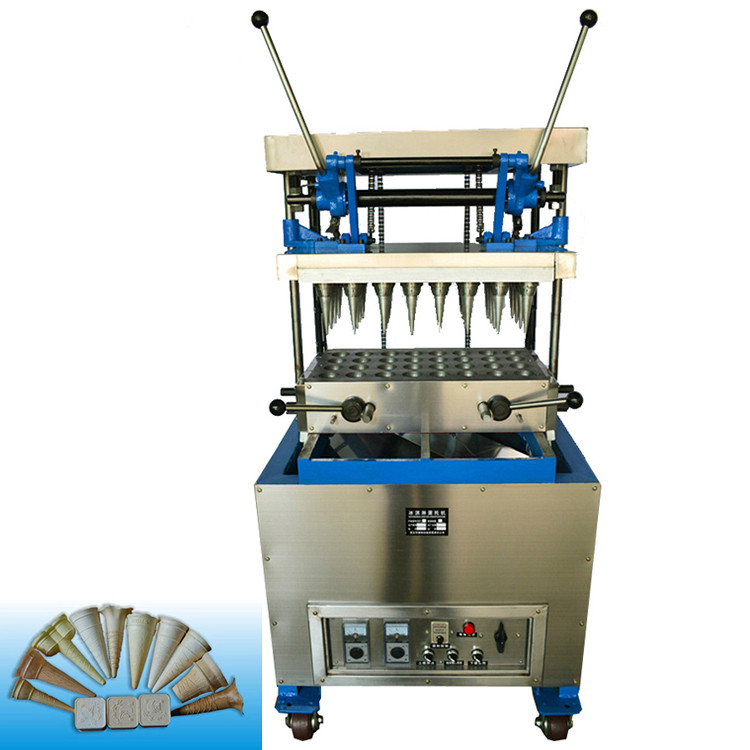 OC-32C Price Commercial Good Quality Ice Cream Sugar Wafer Biscuit Cone Baking Maker Machine