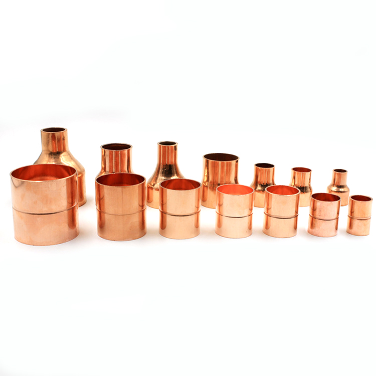 Wholesale Plumbing Air Conditioner Copper Welding Pipe Fittings Reducer Coupling