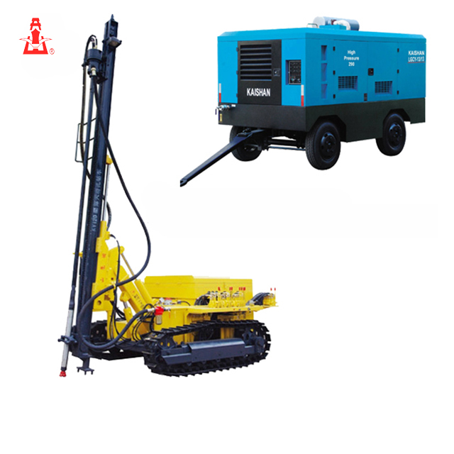 Portable Drill Rig For Water Wells/CrawlerType Sand KY120