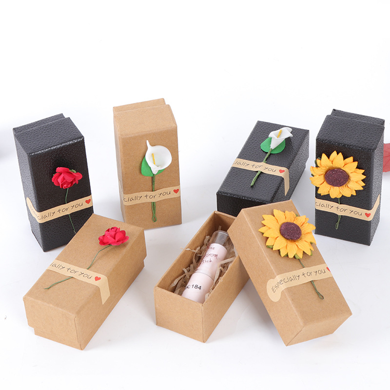 Wholesale scarf packaging box unique perfume square with LED light