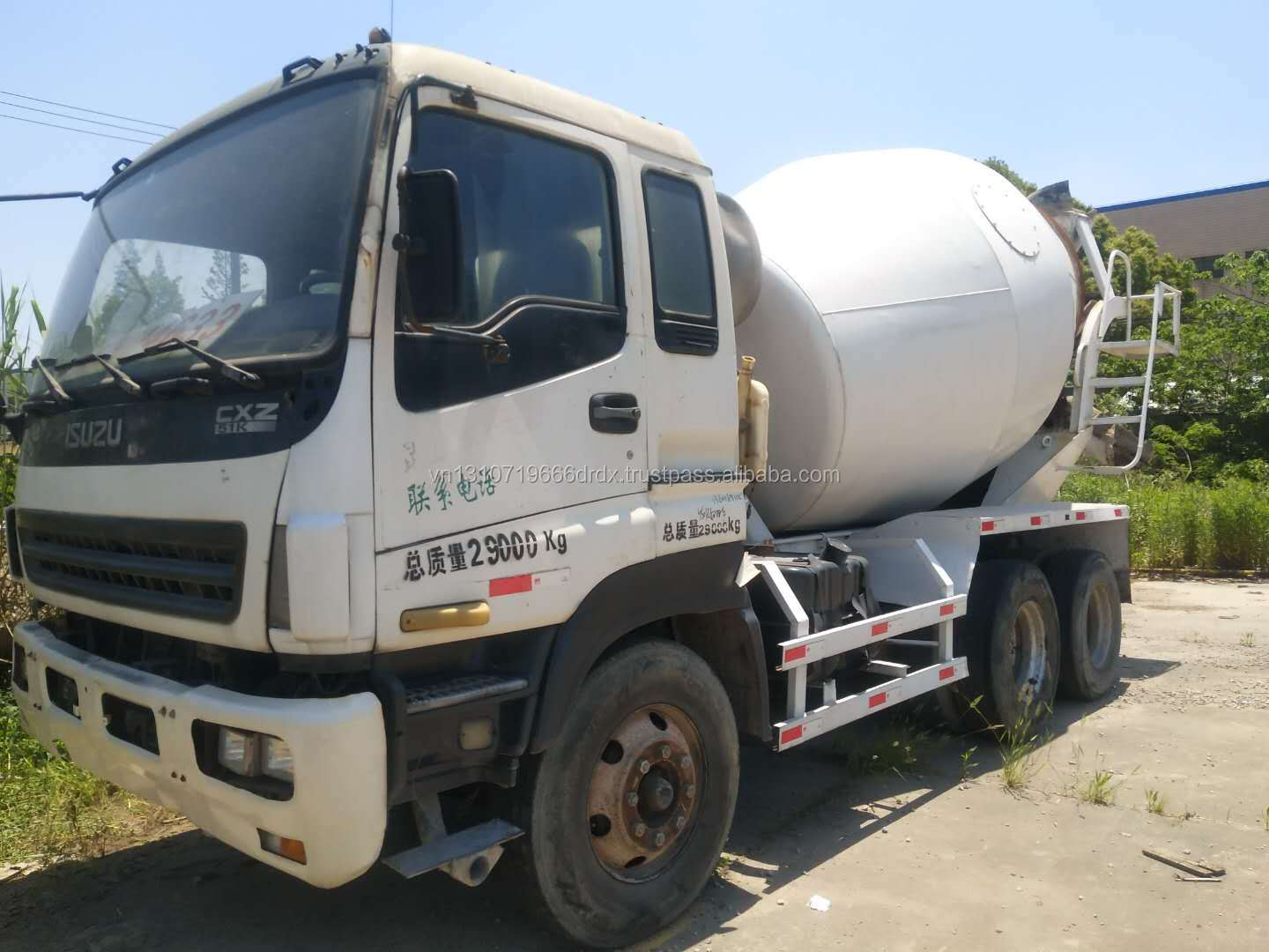 Isuzu Diesel Concrete Mixer Machines ISUZU Cement Mixer Machines In China