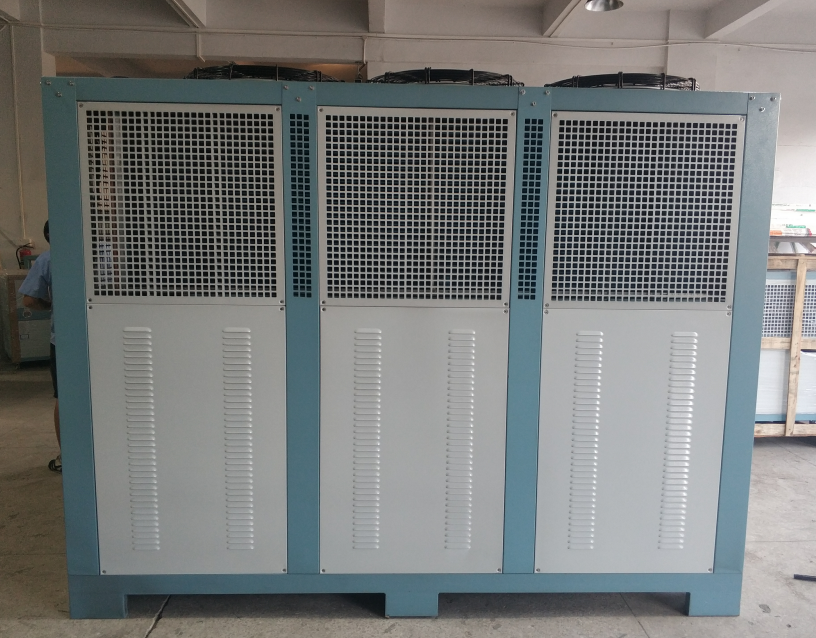 250KW 100hp industrial air cooled screw compressor chiller
