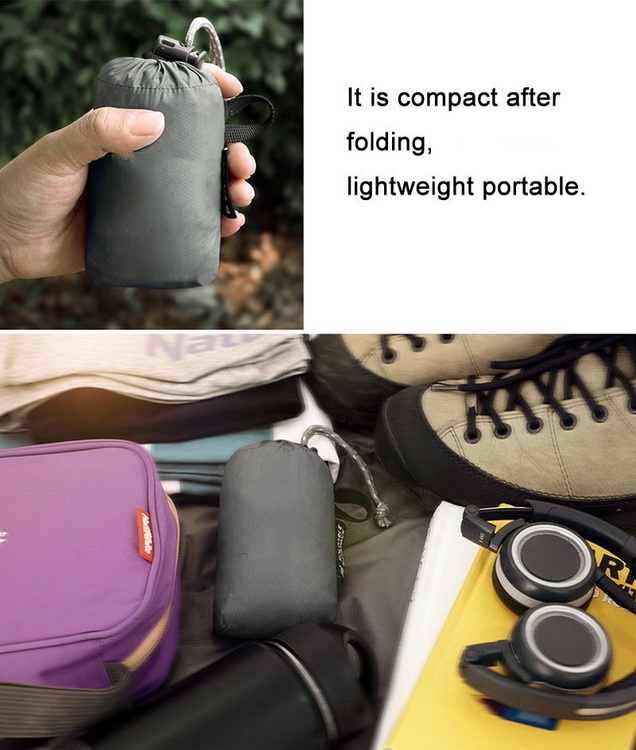 Sac à dos pliable étanche de grande capacité sac à dos pliable logo personnalisé pliable