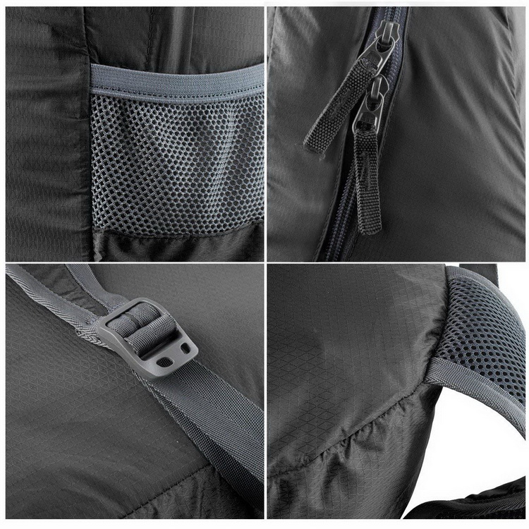 Mochila escolar plegable impermeable mochila ultraligera plegable