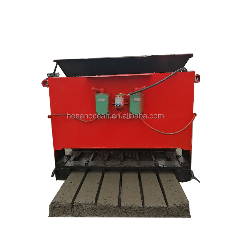 Concrete fence post making machine