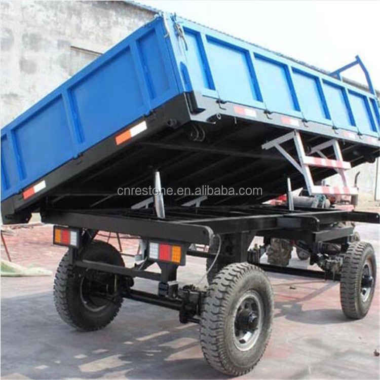 农用拖车农用拖拉机翻斗拖车 5ton 农用拖车