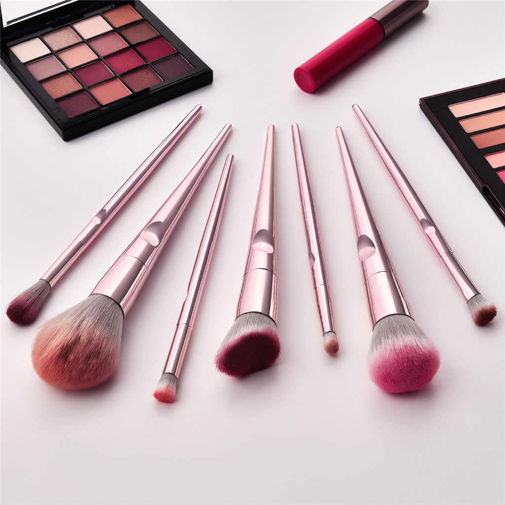 10支化妆刷套装眼影面部粉底刷美容工具女性专业面部化妆刷套装