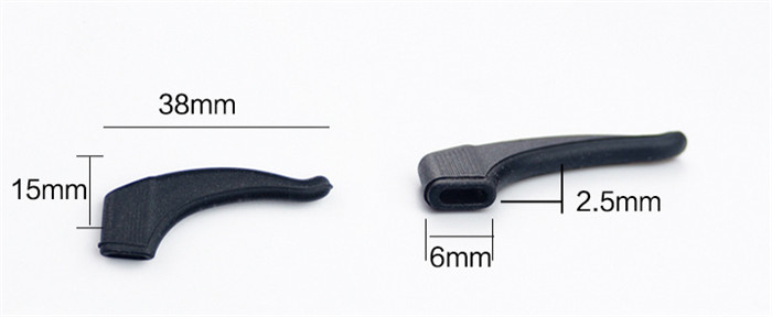 Anti Slip Ear Hook Eyeglass Accessories Eye Glasses Silicone Grip Outdoor Sport Tool
