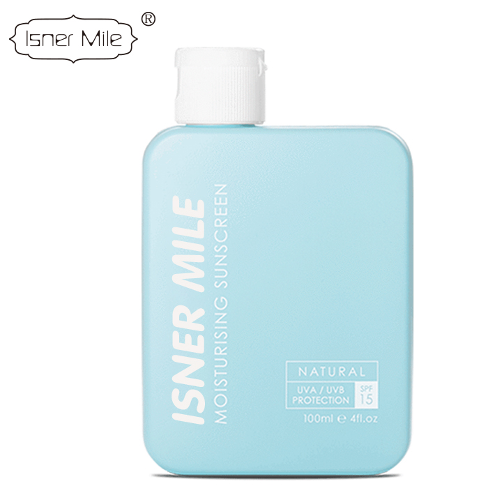 OEM ODM Moisturising Sunscreen SPF15 Before Sun Tan For Face And Body100ML