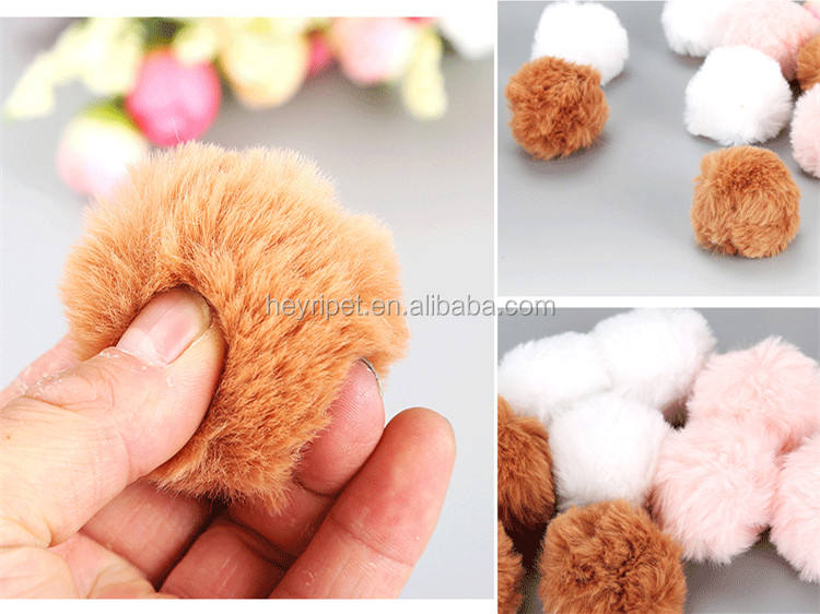 Bola de pelo de gato de alta calidad, juguete interactivo para mascotas,  mini gato de peluche