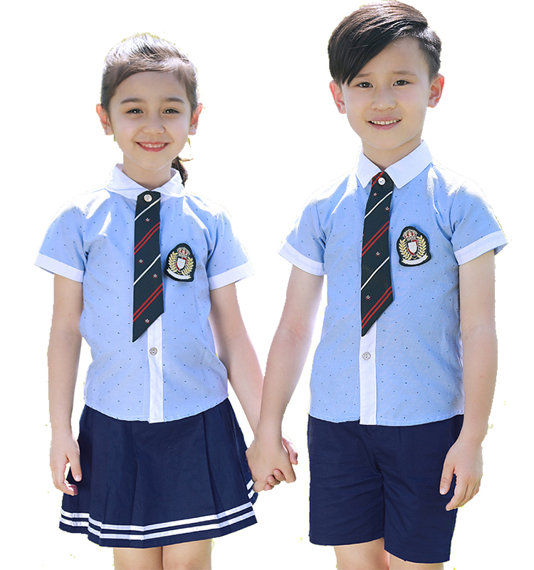定制夏季童装小学校服
