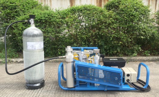 High Pressure Piston Diesel Air Compressor for Firefighting Scba Breathe Equipment