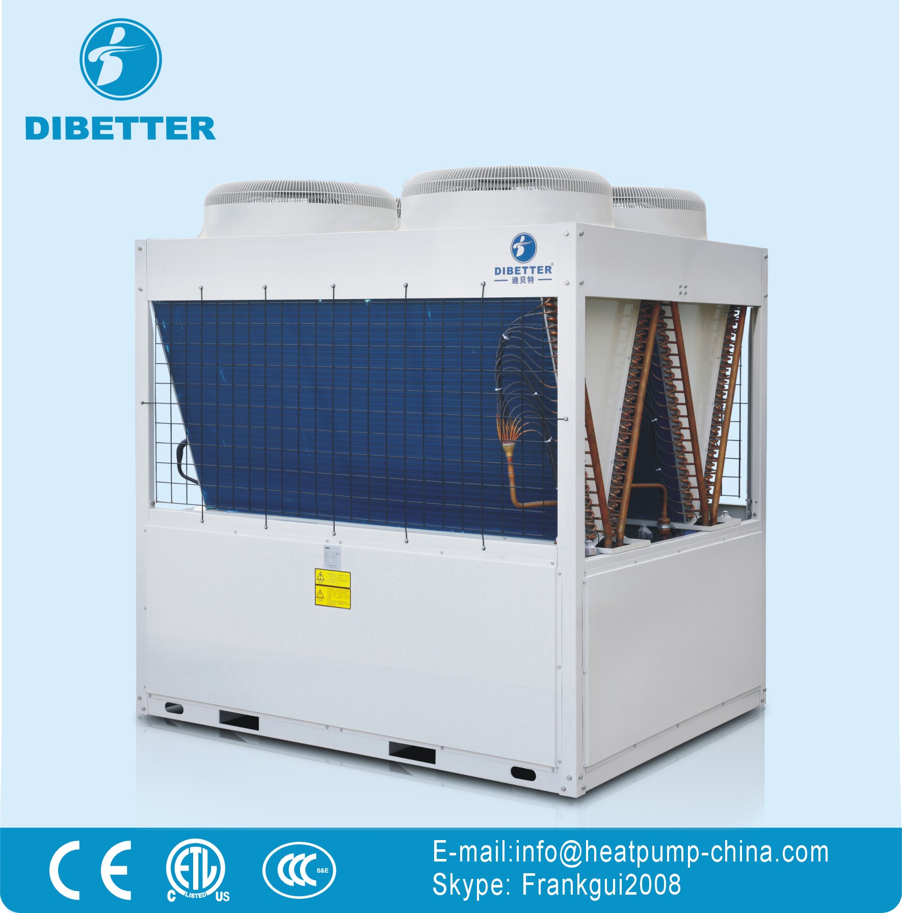 18KW air to water Heat pumps Swimming Pool Water Heater Mini EVI Air Source Heat Pump