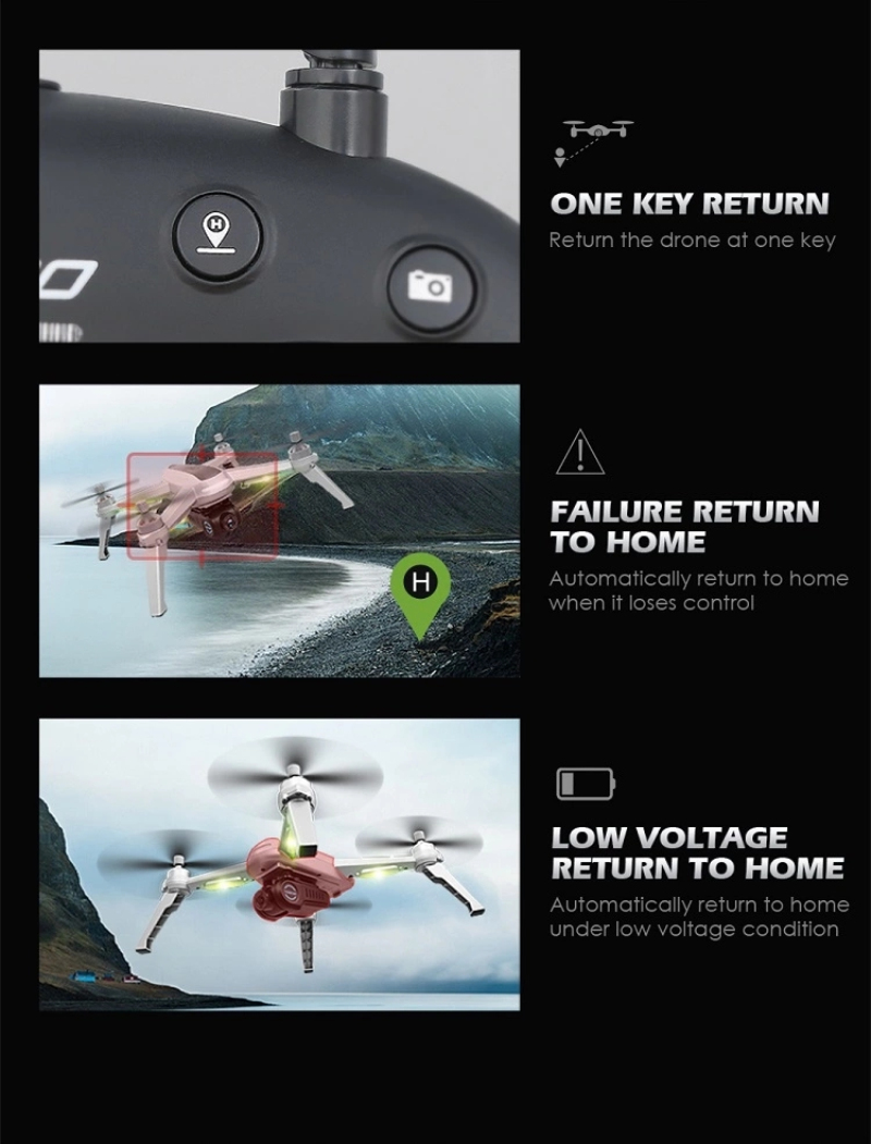 JJRC X5 Drone, one key return return the drone at one key failure return to home automatically