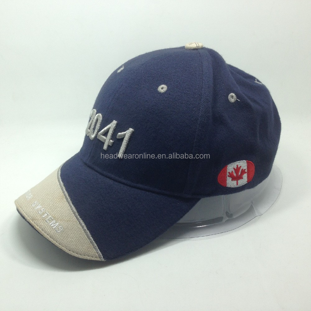 Summer 100% cotton outdoor sports cap 3D Embroidered with fabric chapter baseball cap high quality cap