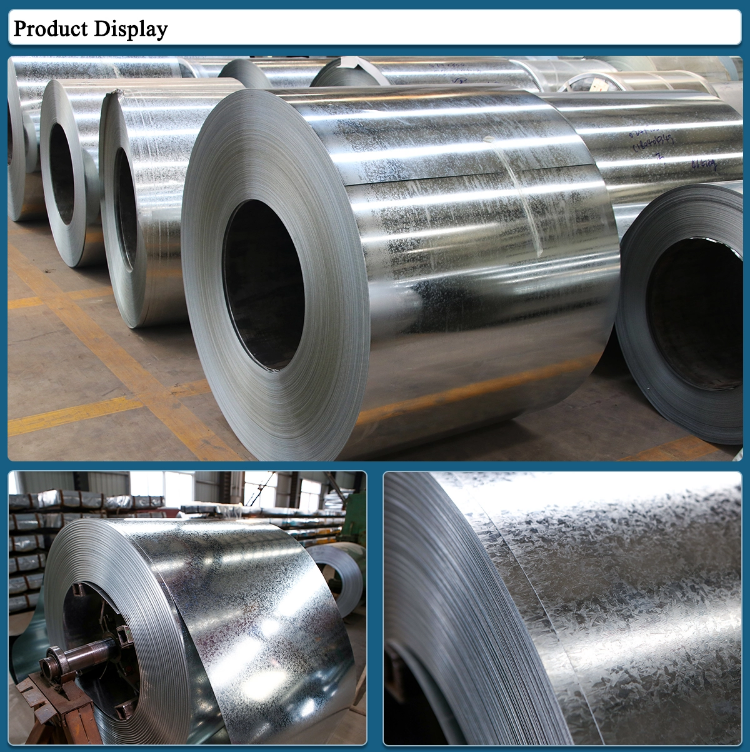 Zinc Coated Hot Dipped Galvanized Steel Coil / GI Coil