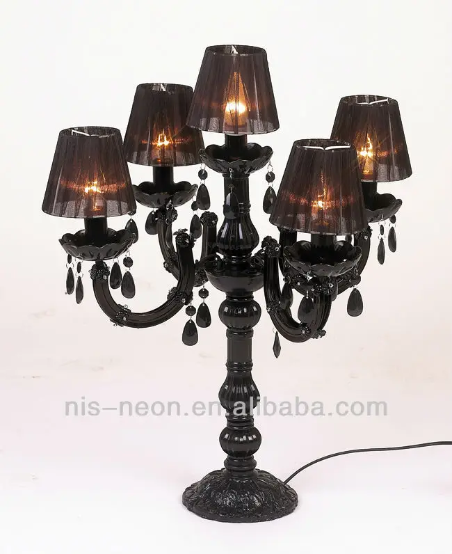 Wedding decoration Crystal Candelabra  standing chandelier Table lamp