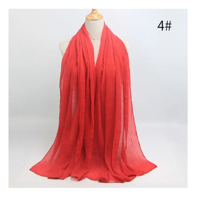 GEERDENG Bestseller Most Beautiful Extra Long Plain Islamic Muslim Scarf Hijab Ladies Fashion TR Cotton Scarfs for Germany