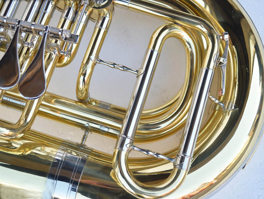 Bb key 4 Piston valve Tuba