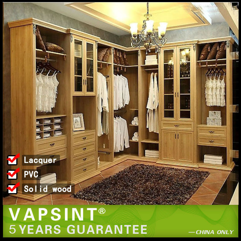 L shaped bedroom wall wardrobe design