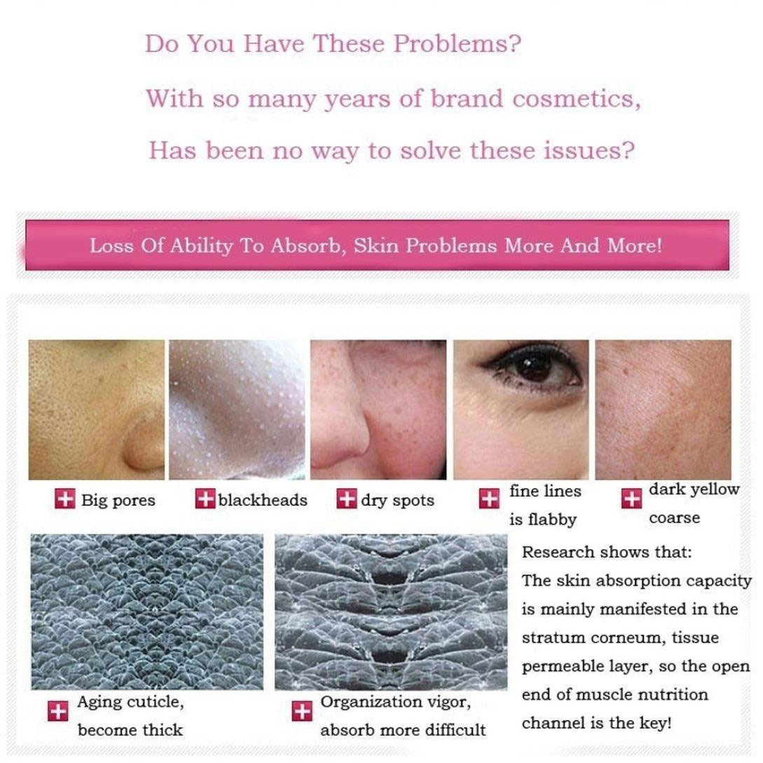 Hot Selling Private Label Facial Essence Daub-Type Hyaluronic Acid Water Light Needle