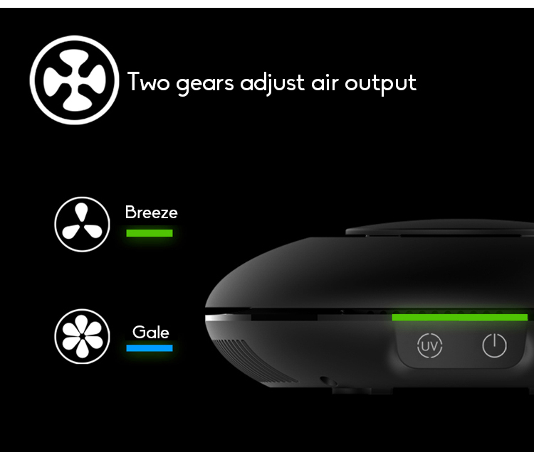 New Arrival Round Shape Car Air Purifier USB Cord Air Mini Purifier for Home and Car Use